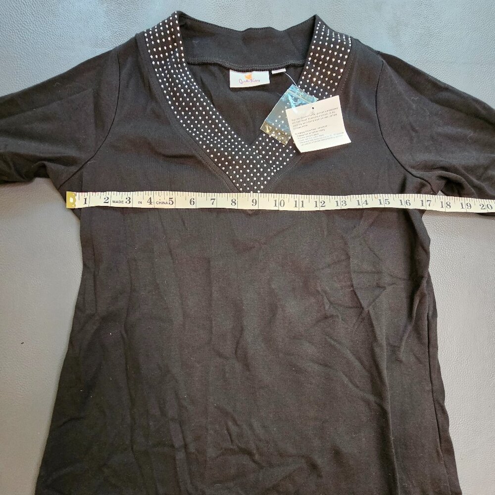 Quaker Factory Black Shirt